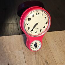 Vintage wall clock for sale  TADLEY