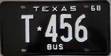 1968 texas license plates for sale  Beeville