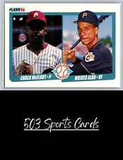 Chuck McElroy/Moisés Alou 1990 Fleer #650 MLP, radiocontrol casi como nuevo segunda mano  Embacar hacia Argentina