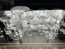 Vintage champagne coupes for sale  BRISTOL