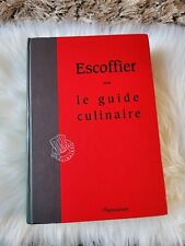 Escoffier guide culinaire d'occasion  Plonéour-Lanvern