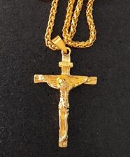Collier. pendentif croix. d'occasion  Trouville-sur-Mer