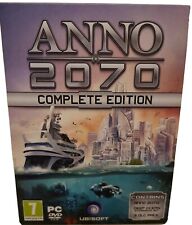 Anno 2070 Complete Edition PC DVD ROM Video Game UK EUROPE MADE Vintage for sale  Shipping to South Africa