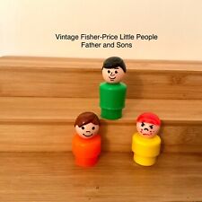 Vintage Fisher-Price Little People Father & Sons, używany na sprzedaż  Wysyłka do Poland