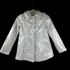 Girls white raincoat for sale  Monkton