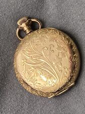 pocket watch ELGIN  FANCY engraved hunter case 7 jewels 1912  grade 289 6s for sale  Shipping to South Africa