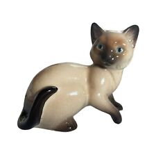 Gatito Gatito Siamés De Colección 3"" con Alemania Bebé Ojos Azules Gatito Jugando segunda mano  Embacar hacia Argentina