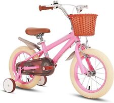 Bicicleta retro para niños STITCH para niñas niños edades 3-7 años, bicicletas para niños de 14 pulgadas  segunda mano  Embacar hacia Mexico