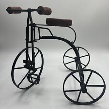 Vintage Metal Iron & Wood Decorative Tricycle Rustic Home Decor Large Doll Size  for sale  Shipping to South Africa
