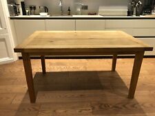 Solid oak dining for sale  BUNTINGFORD