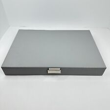 Stacker Supersized Lidded Jewelry Box Gray Standalone Piece New for sale  Shipping to South Africa