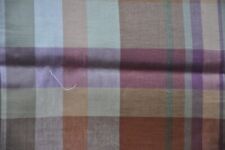 cotton tartan fabric for sale  MANCHESTER