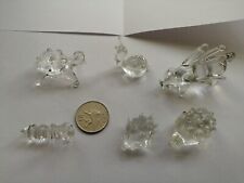 Clear glass crystal for sale  YORK