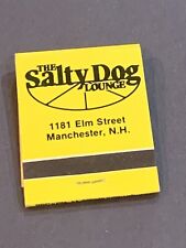 Vintage New Hampshire Matchbook: “The Salty Dog Lounge” Manchester for sale  Shipping to South Africa