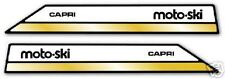 1973 Calcomanías de capó Capri Moto-Ski De colección gráficos segunda mano  Embacar hacia Argentina