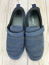 Orthofeet Quincy Comfort Shoes Orthopedic Slip On Stretch Blue Womens Size 7.5B for sale  Shipping to South Africa