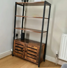 Vintage industrial bookcase for sale  LONDON