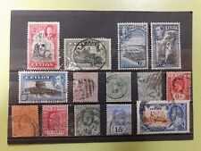 Timbres anciens ceylan d'occasion  Berck