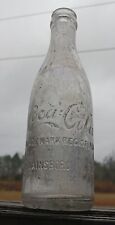 Mid Script Straight Side Coca-Cola Bottle Swainsboro Ga, used for sale  Shipping to South Africa