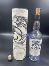 Whisky escocés Game of Thrones House Tully edición limitada The Singleton - luces, usado segunda mano  Embacar hacia Argentina