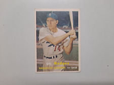 1957 Topps #80 Gil Hodges, Brooklyn Dodgers,, używany na sprzedaż  Wysyłka do Poland