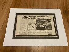 Janspeed exhausts ford for sale  PETERBOROUGH