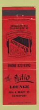 Matchbook cover patio for sale  USA