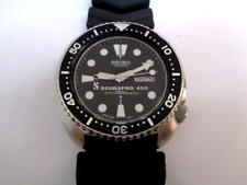 Seiko relógio masculino mergulhador tartaruga automático dia/data mostrador preto 6309-7040 Sn. 515542 comprar usado  Enviando para Brazil