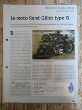 Moto rene gillet d'occasion  Expédié en Belgium