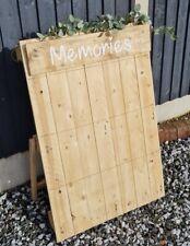 Wedding rustic wooden for sale  SOLIHULL