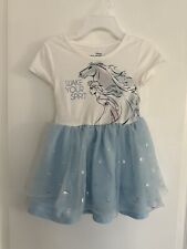 Disney Frozen II Girls T-Shirt Dress with Tulle 3T for sale  Shipping to South Africa