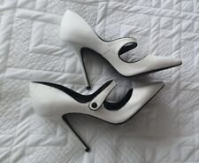 Kurt Geiger White Leather Heels Size 8 Brand New Never Worn for sale  Shipping to South Africa