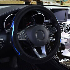 Capa de volante de carro azul antiderrapante protetor de couro ecológico 15"/38cm universal comprar usado  Enviando para Brazil