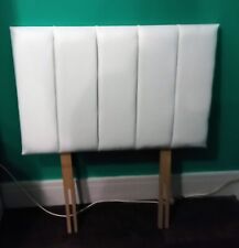 White faux leather for sale  DARTFORD