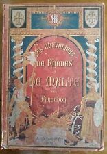Ancien livre chevaliers d'occasion  Caen