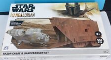 Star Wars Mandalorian kit modelo 3D brasão de barbear e pacote Sandcrawler PCs faltando comprar usado  Enviando para Brazil