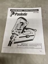 Paslode cordless framing for sale  Macomb