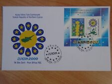 Usado, CEPT/EUROPA UNION-Ersttagsbrief/FDC Mi-Nr. türk.Zypern Block 19, 2000,  M€ 10,00 comprar usado  Enviando para Brazil