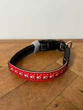 Red pet collar for sale  SEAFORD