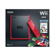 Nintendo Wii Mini usado vermelho/preto com Mario Kart comprar usado  Enviando para Brazil