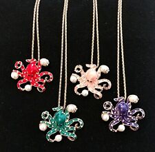 Baby octopus necklace for sale  LONDON