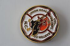 Union Road Vol. Fire Dept. Gaston Challenge Coin for sale  Shipping to South Africa