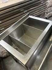 Commercial double sink for sale  WIMBORNE