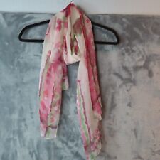 Floral scarf pink for sale  Brighton