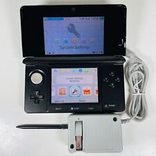 Usado, Consola Nintendo 3DS Cosmo Negra *Pegada en 3D* con Accesorios - Vendedor de EE. UU. segunda mano  Embacar hacia Mexico