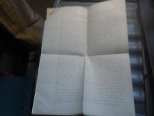 1839 antique manuscript for sale  POOLE