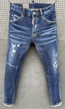 Dsquared 2" Blue Jeans Masculina Denim Slim Elástico Multi-Craft ícone Denim!!! comprar usado  Enviando para Brazil