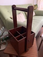 Vintage wooden caddy for sale  SURBITON