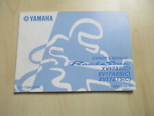 Livro de registro manual Yamaha XV17AS XV17ASS Roadstar 5VN-28199-1 comprar usado  Enviando para Brazil