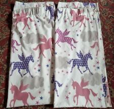 Portfolio unicorn curtains for sale  Shipping to Ireland